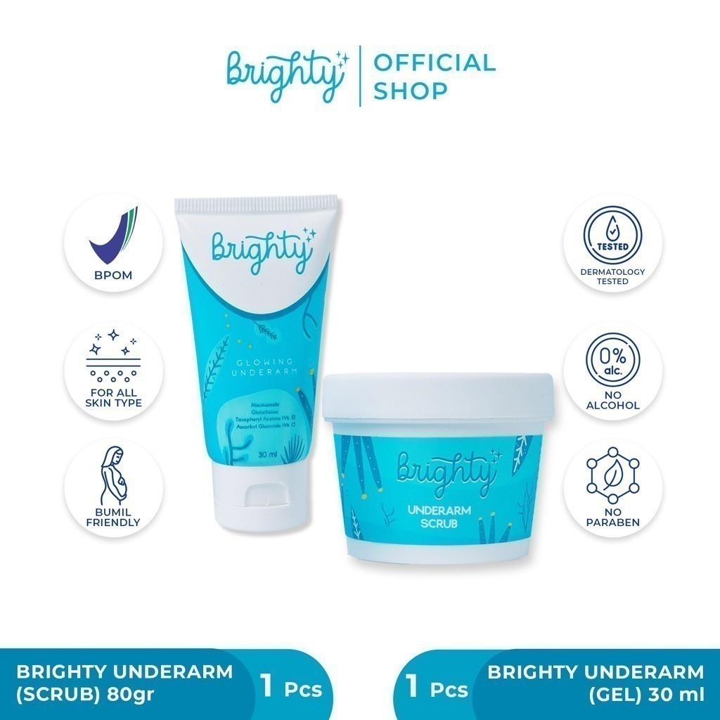 Pemutih Pencerah Ketiak Selangkangan Lipatan Hitam