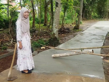 Nurjannah, Warga Purworejo Pengidap Kanker yang Bangun Jalan Kampung dari Hasil TikTok